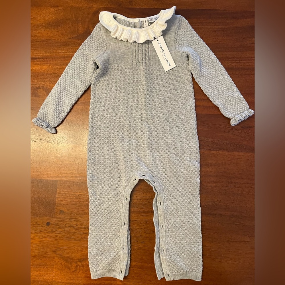 Janie and Jack one-piece collared sweater - 18-24 months - NWT